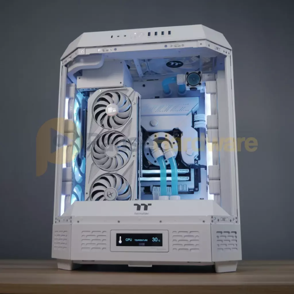 Thermaltake repousse les limites avec The Tower 600 : Le boîtier modulaire ultime 12 the tower 600 white