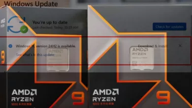 Windows 11 24H2 : Boost de performance pour les processeurs AMD Ryzen 9000 / 7000 24 windows 11 version 24h2 amd ryzen 9000 Hero