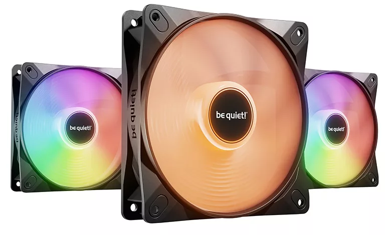 be quiet! Light Wings LX : nouvelle série de ventilateurs aux effets lumineux saisissants 2 01 Light Wings LX 120mm Triple