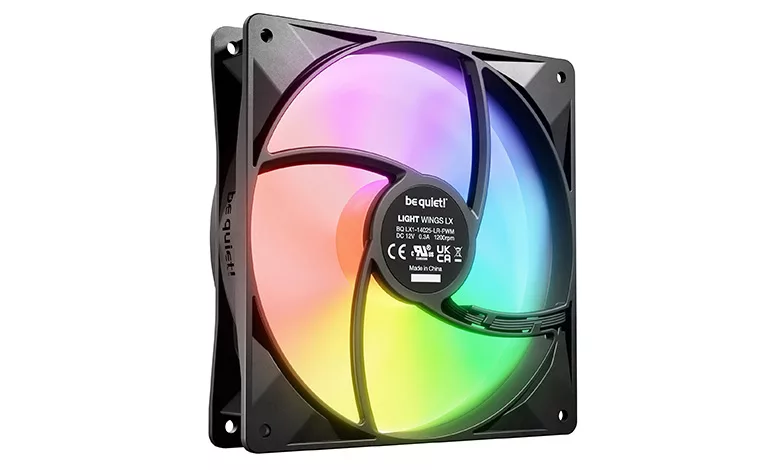 be quiet! Light Wings LX : nouvelle série de ventilateurs aux effets lumineux saisissants 5 04 Light Wings LX 140mm PWM