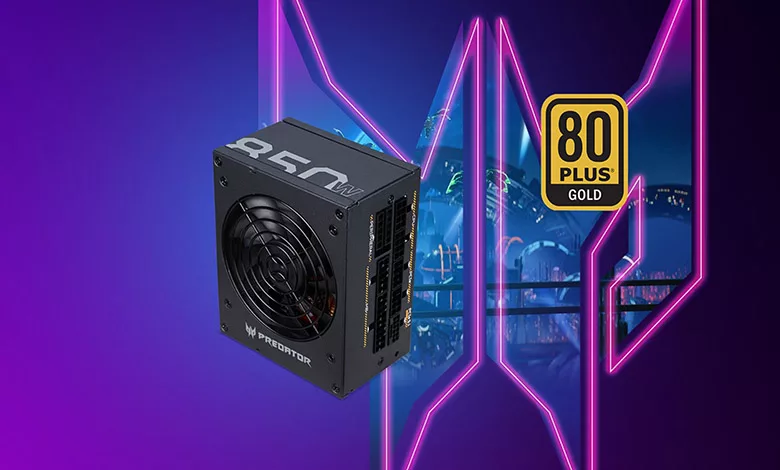 ACER Predator GX850 : alimentation SFX, ATX 3.0 et PCIe 5.1 1 ACER PREDATOR GX850 Couv