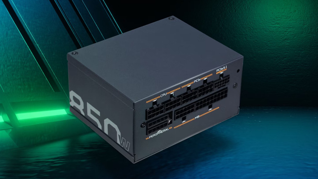 ACER Predator GX850 : alimentation SFX, ATX 3.0 et PCIe 5.1 2 ACER PREDATOR GX850 connecteurs