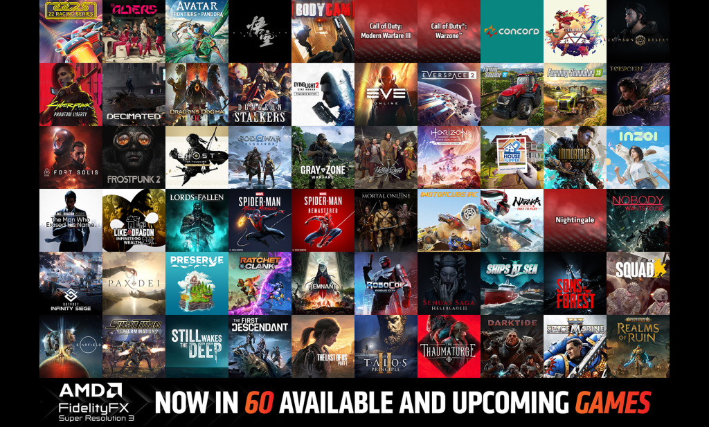 AMD FSR 4 : Comment l'IA change le jeu vidéo 2 AMD FSR 4 games