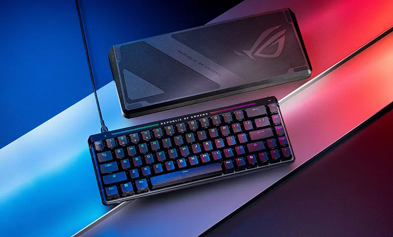 ASUS ROG annonce le clavier 65% Falchion Ace HFX 1 ASUS ROG Falchion Ace HFX Couv