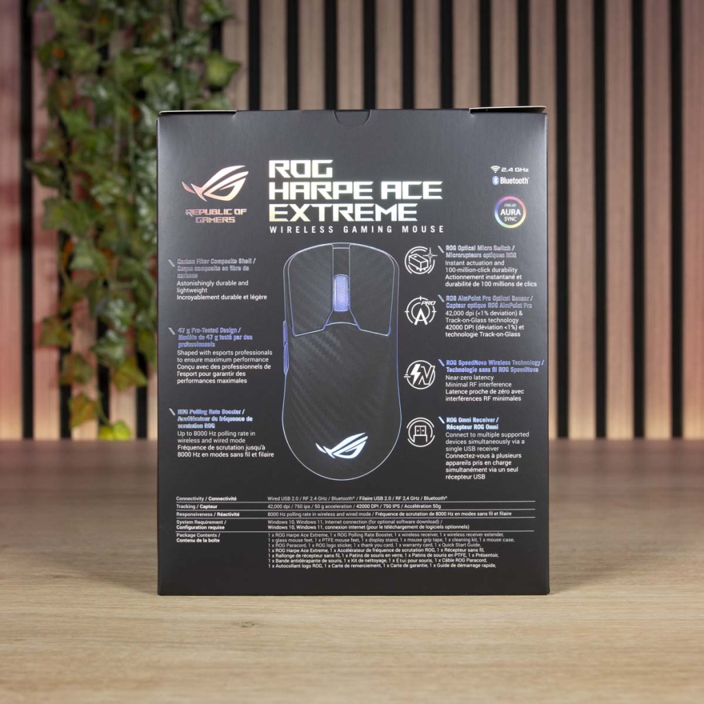 ASUS ROG HARPE ACE EXTREMEface arrière