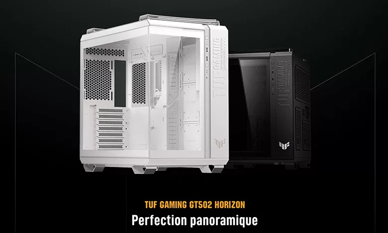 ASUS modifie son boîtier TUF Gaming GT502 et le nomme "Horizon" 1 ASUS TUF Gaming GT502 Horizon Couv