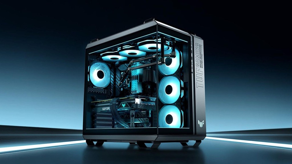 ASUS modifie son boîtier TUF Gaming GT502 et le nomme "Horizon" 2 ASUS TUF Gaming GT502 Horizon face 1