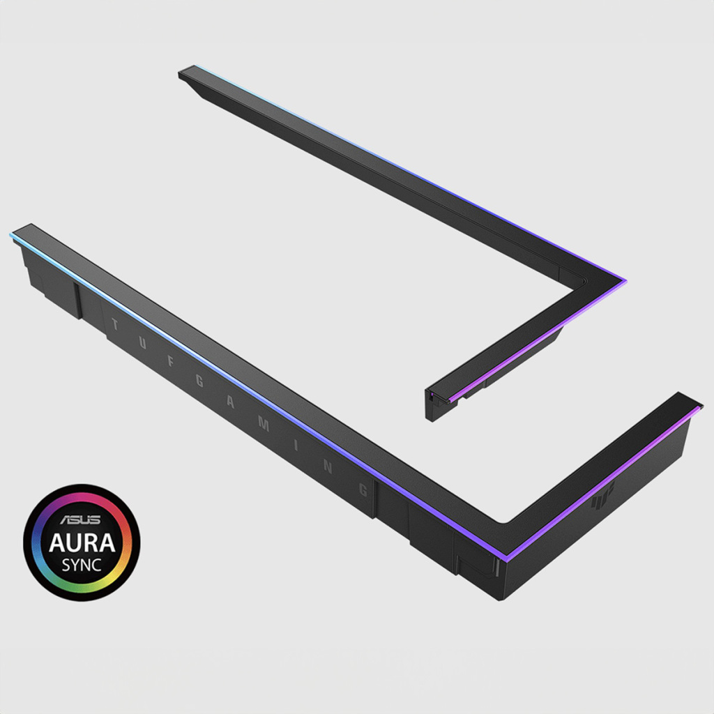 ASUS modifie son boîtier TUF Gaming GT502 et le nomme "Horizon" 3 ASUS TUF Gaming GT502 Horizon kit éclairage