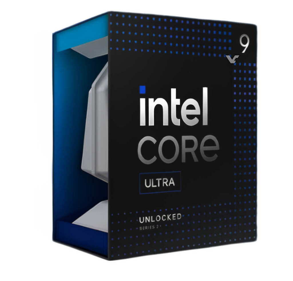 Intel Core Ultra 9 285K : Premières images de la boîte du futur processeur phare 2 CORE ULTRA 9 285K BOX