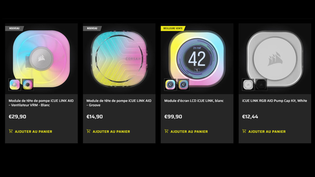 Capswap corsair aio titan link