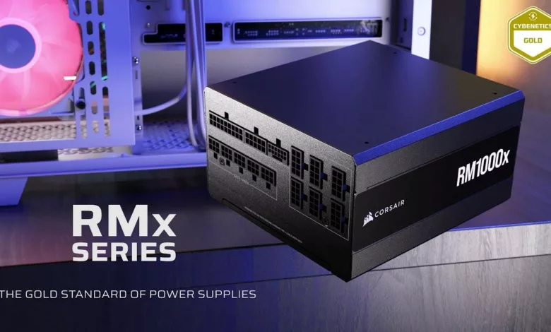 CORSAIR Met à Jour la Série RMx Avec Conformité ATX 3.1 et Connecteur 12V-2x6 Natif 1 Cosair RMx 3.1 update ATX 12V 2x6
