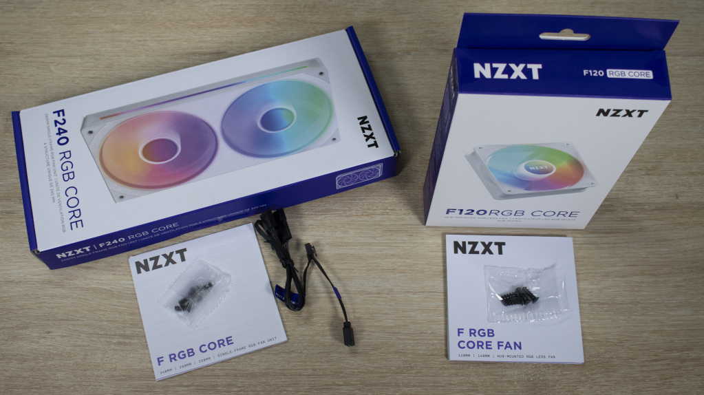 F120 et F240 RGB CORE accessoires