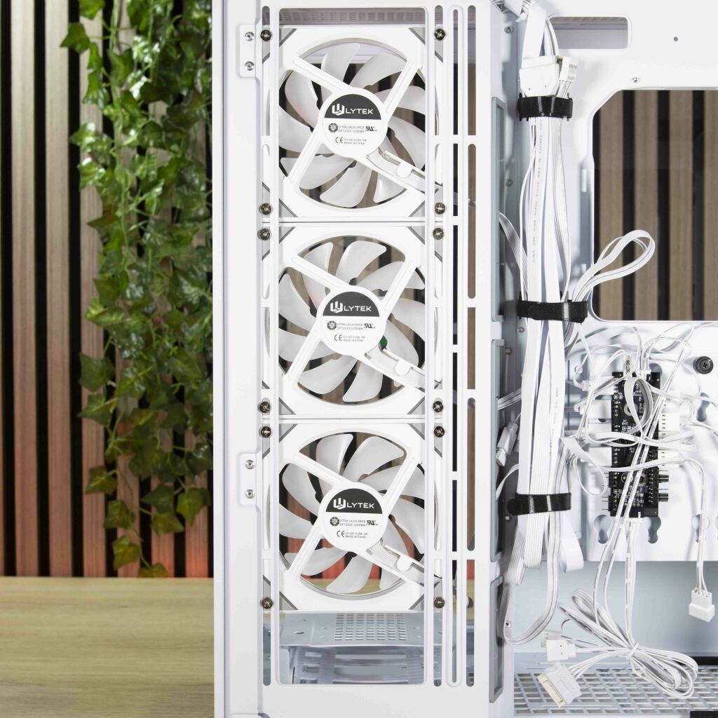 LYTEK VISION PRO ARGB emplacement ventilateurs droit