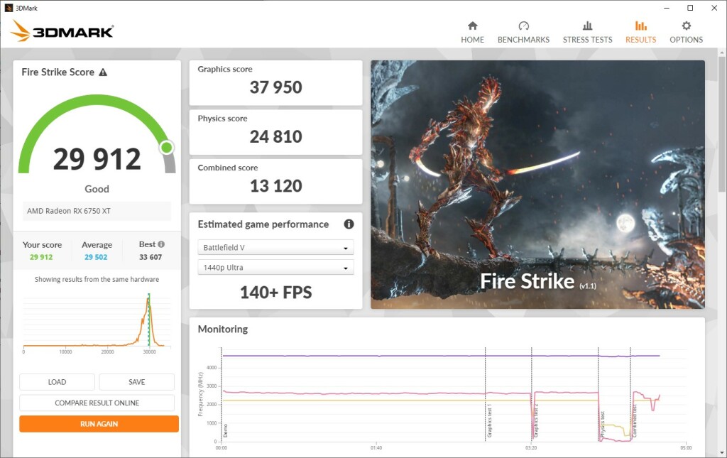 LYTEK VISION PRO ARGB test GPU