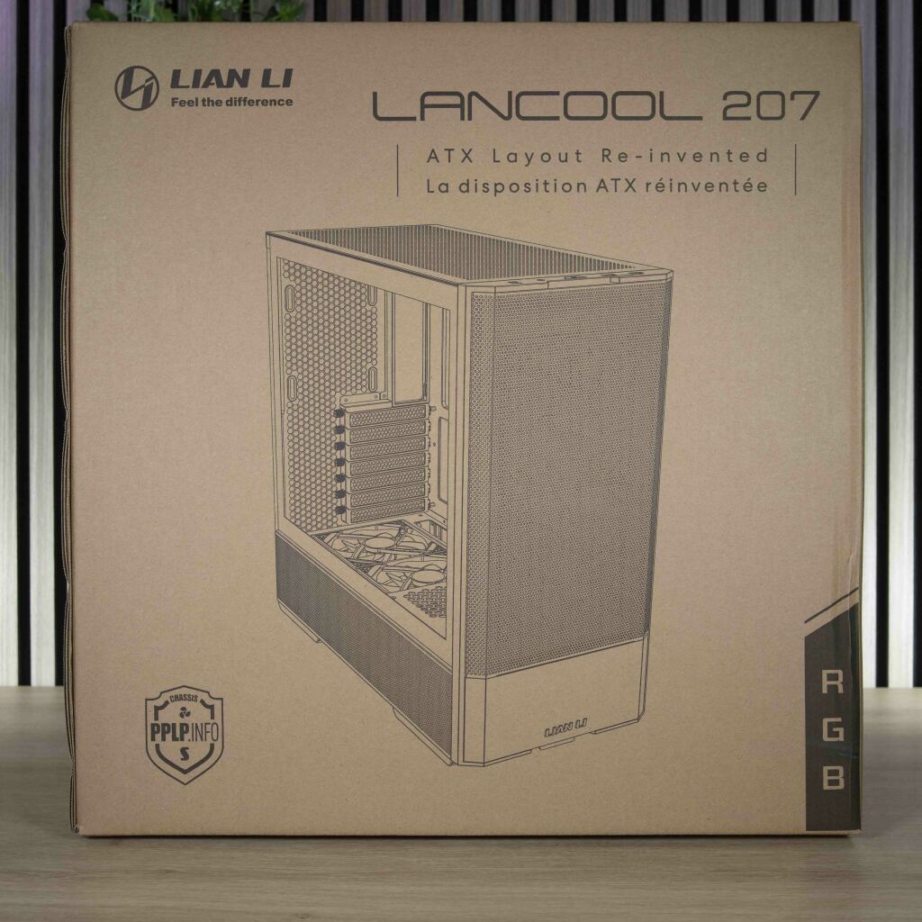 Lian Li Lancool 207 emballage arrière
