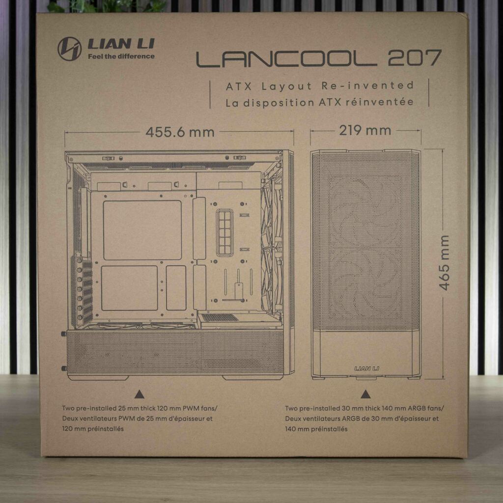 Lian Li Lancool 2027 emballage face