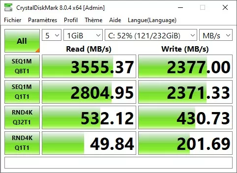 Lian Li Lancool 207 test SSD