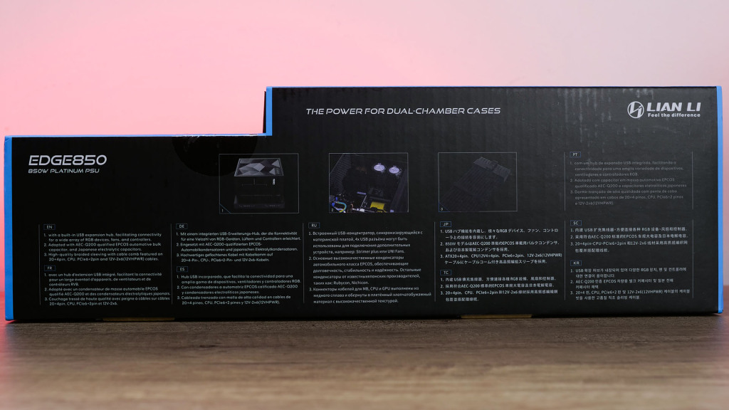 Lian li Edge 850 Box 03
