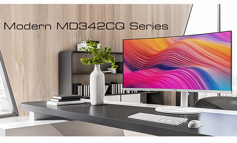 MSI Modern MD342CQP Couv