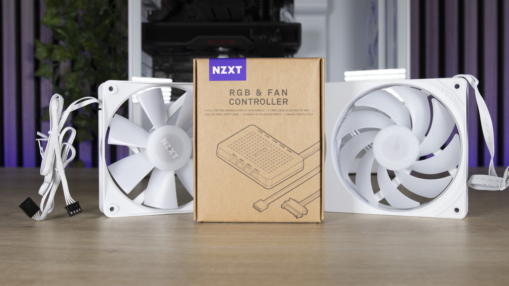 NZXT RGB Fan controleur face