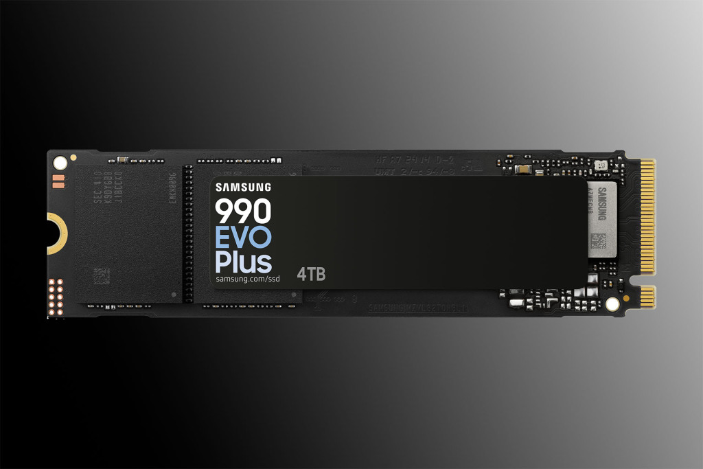 Samsung lance le SSD 990 EVO Plus : support PCIe 4.0/5.0 et capacité maximale de 4 To 3 SSD 990 EVO Plus 1