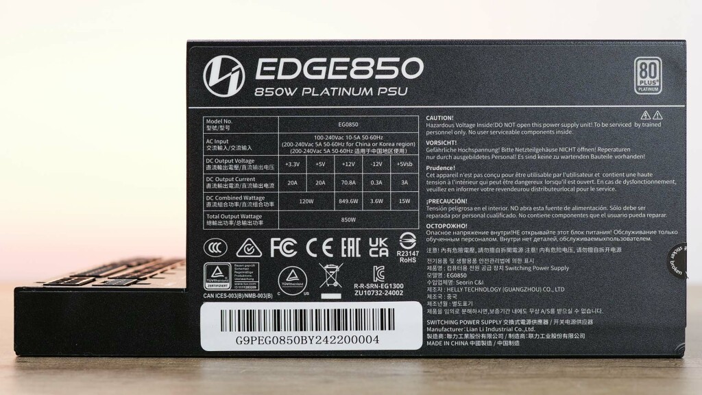 Test Lian li Edge 850 02