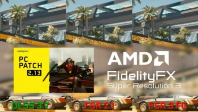 amd fsr 3 cyberpunk 2077 degrade qualité