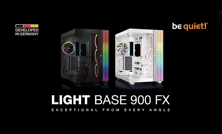 be quiet! Light Base : nouvelle série de boîtiers PC au design ouvert sur les composants 1 be quiet Light Base 900 Couv