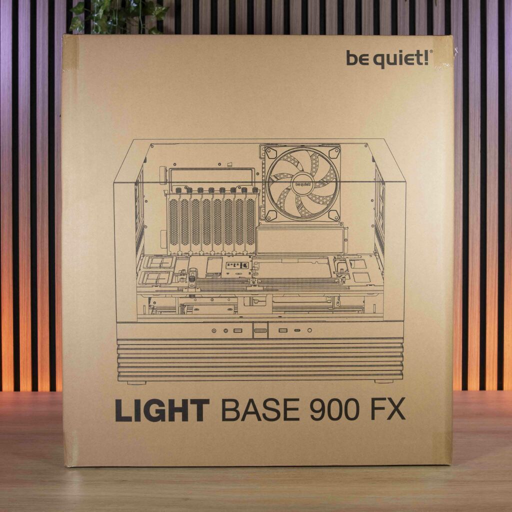 be quiet! Light Base 900 FX emballage face arrière