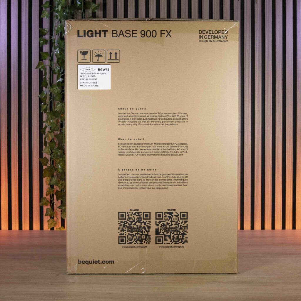 be quiet! Light Base 900 FX petit côté 2
