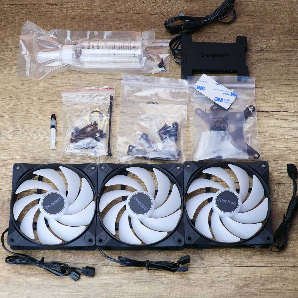 bequiet Light loop unboxing bundle