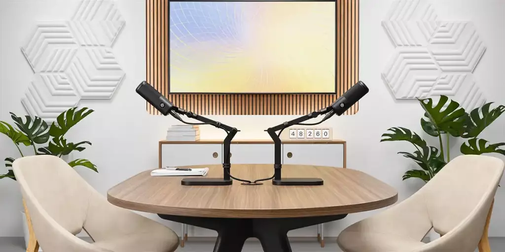 Elgato, nouveaux accessoires Wave Mic Arm Pro, Wave Desk Stand, et une mise à jour majeure de Wave Link 2 elgato wave desk stand 3