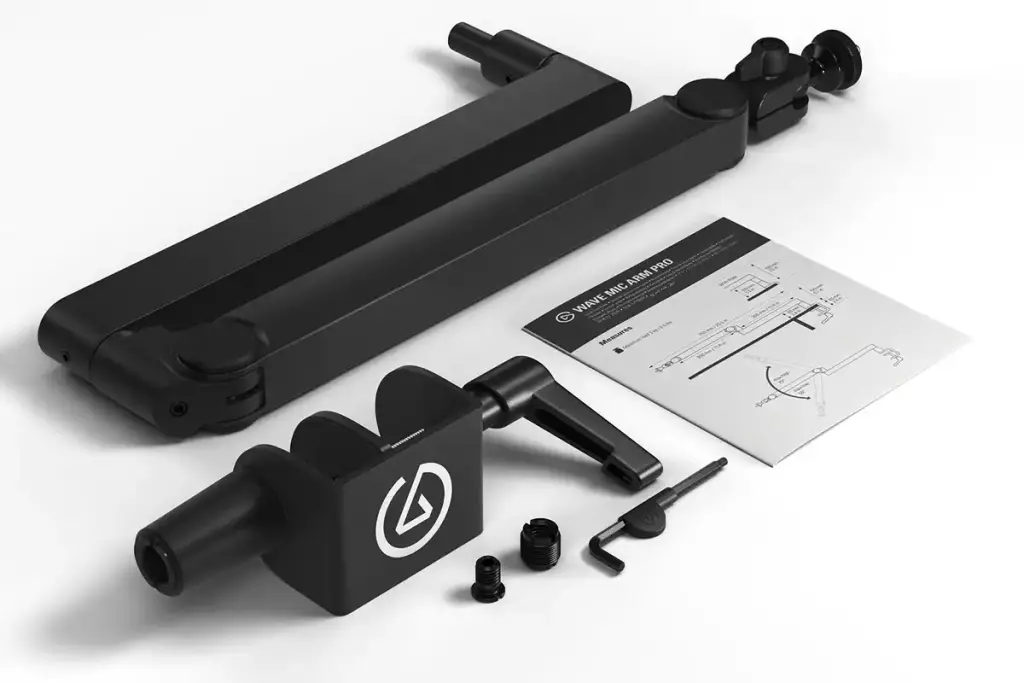 Elgato, nouveaux accessoires Wave Mic Arm Pro, Wave Desk Stand, et une mise à jour majeure de Wave Link 5 elgato wave mic arm pro bundle