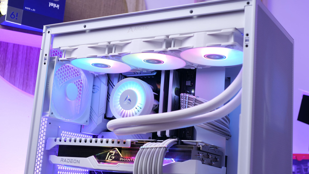 liquid freezer iii 360 a rgb white demo 06