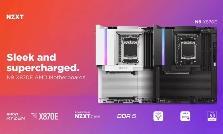 nzxt n9 x870e amd motherboard