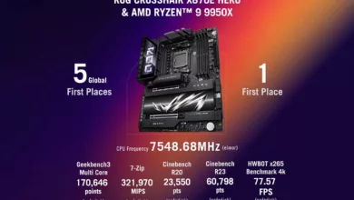 rog x870e hero oc record