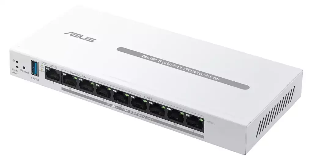 RT-BE92U, ZenWiFi, ExpertWiFi, ASUS dévoile ses réseaux de nouvelle génération pour l'IA 6 routeur filaire asus expertwifi ebg19p
