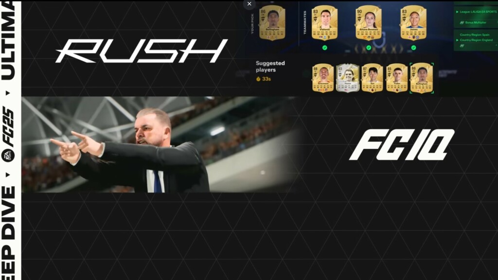 Football Ultimate Team dans EA SPORTS FC 25 : Astuces et conseils 4 rush ut fc 25