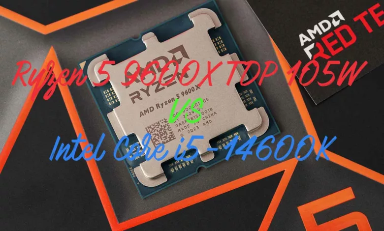 Le Ryzen 5 9600X avec TDP 105W VS Intel Core i5-14600K : qui est le meilleur en jeu en ligne ? 1 ryzen 5 9600x 105w vs core i5 14600k