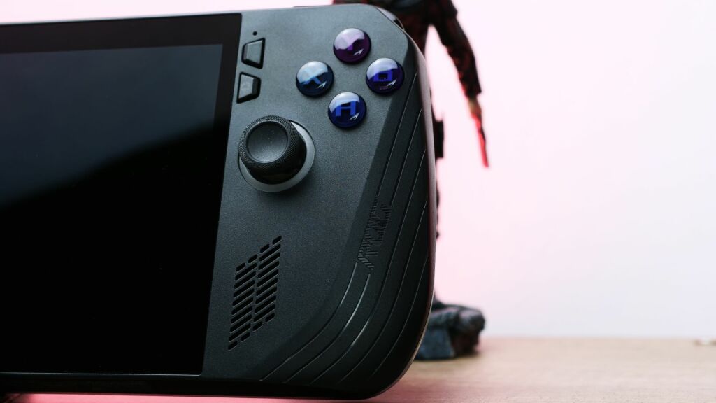 test asus rog ally x joystick