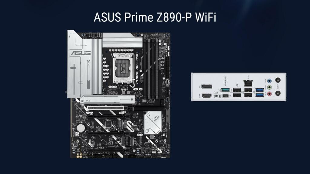 ASUS Z890 : la gamme complète de cartes mères pour Intel Core Ultra 200S 5 ASUS Prime Z890 P WiFi