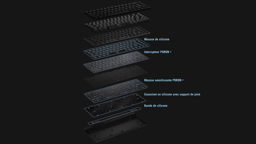 ASUS ROG Falchion ACE HFX insonorisation