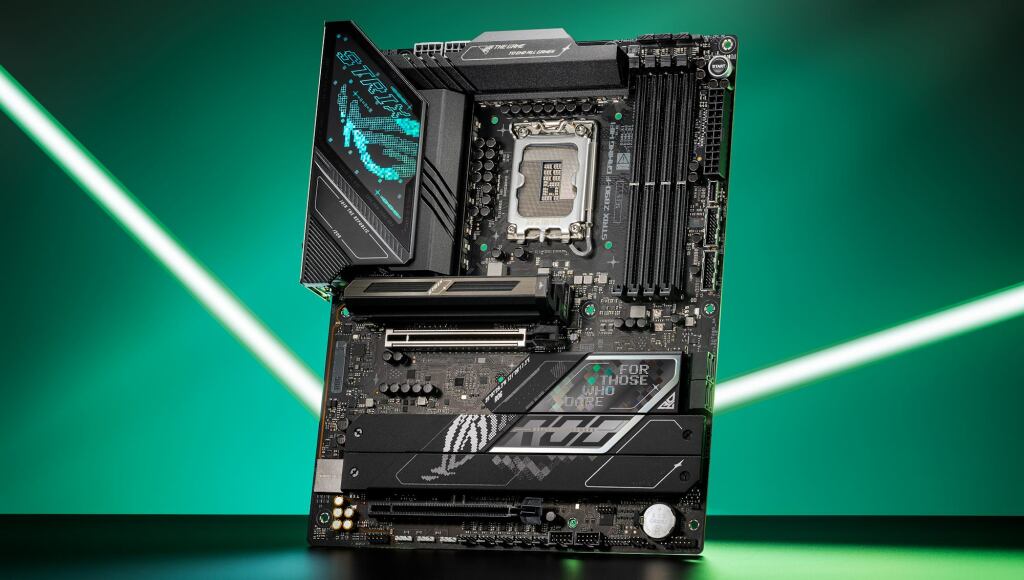 ASUS présente sa nouvelle gamme de cartes mères ROG Z890 pour Intel. 6 ASUS ROG Z890 F Gaming