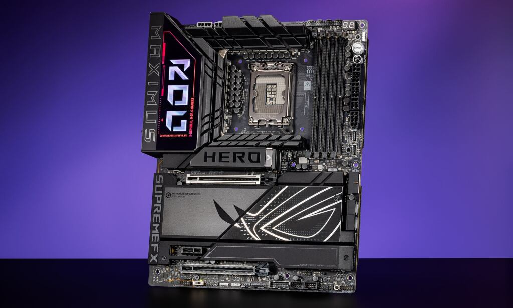ASUS présente sa nouvelle gamme de cartes mères ROG Z890 pour Intel. 4 ASUS ROG Z890 Hero