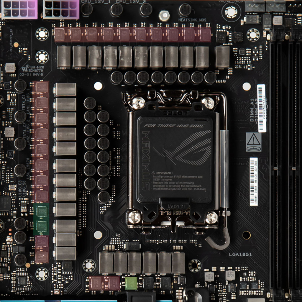 Asus Rog Maximus Z890 Hero vrm alim