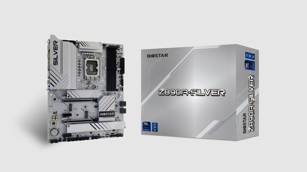 BIOSTAR présente sa carte mère Z890A-SILVER 4 BIOSTAR Z890A Silver boite
