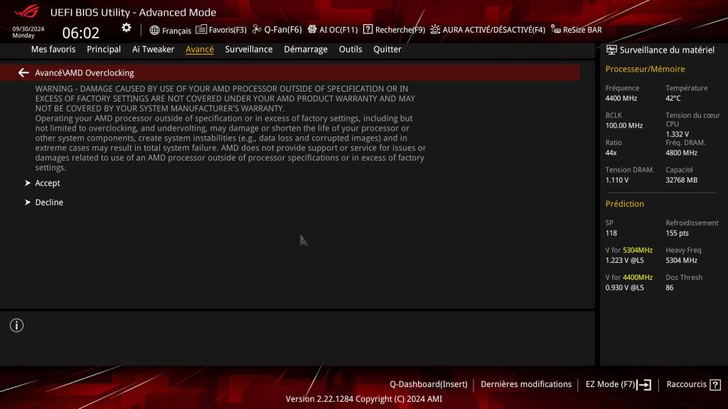 Bios ROG Strix X870E E 11