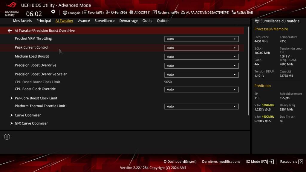 Bios ROG Strix X870E E 12