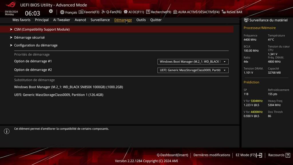 Bios ROG Strix X870E E 14