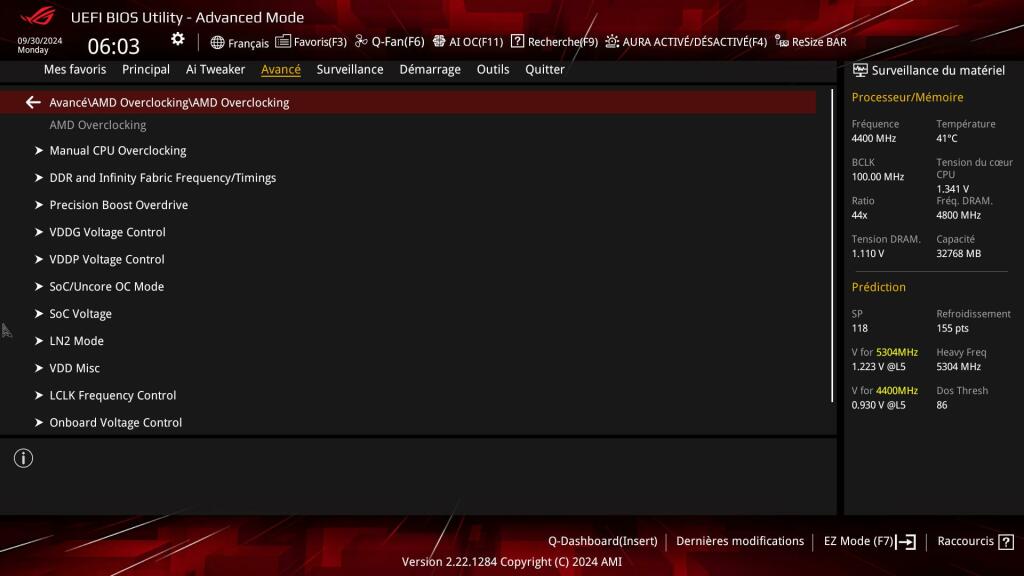 Bios ROG Strix X870E E 18